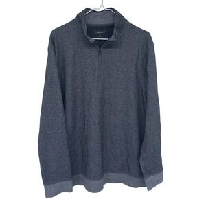 Gray Alfani 1/4 Zip‎ Sweater XL Pullover Business Casual